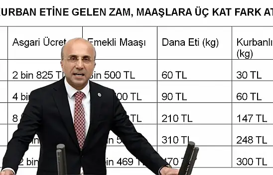 CHP Milletvekili Genç: Bayram yoksulun sofrasına uğramıyor