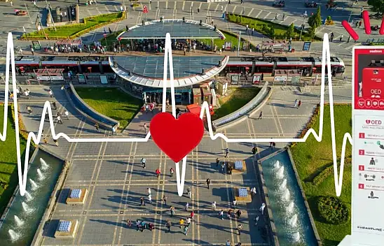 Cumhuriyet Meydanı'nda kalp krizi alarmı! Bu cihaz bakın ne işe yarıyor?
