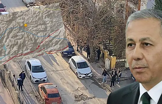 Depremin ardından Bakandan açıklama!