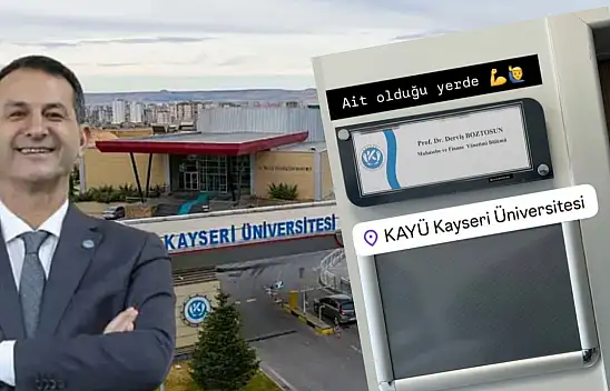Derviş Boztosun üniversiteye geri döndü!