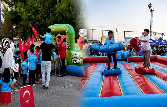 Develi'de festival coşkusu sürüyor! Çocuklar akın etti