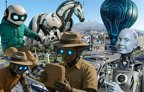 Dikkat! Bu da oldu, kemerlerinizi bağlayın, 3 bin 903 robot,  10 bin 472 kişi ile Kayseri'ye geliyor!