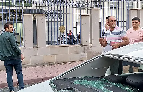 Dolu vurdu, Vatandaş polis merkezine akın etti