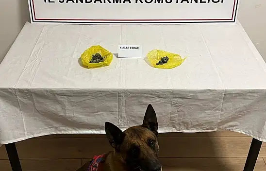 Durdurulan araçta uyuşturucu bulundu!