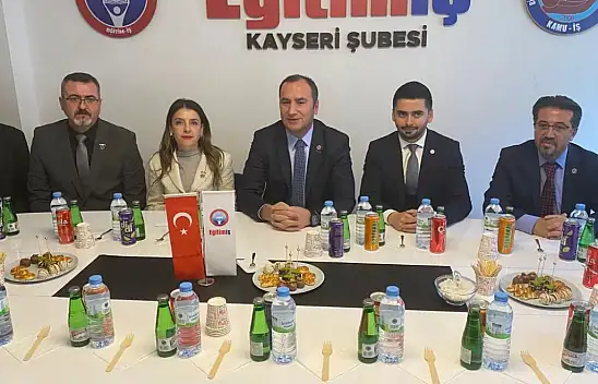 Eğitim İş Genel Başkanı Özbay'dan Kayseri'de sert çıkış!