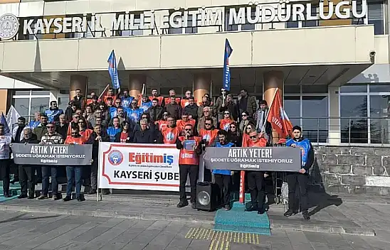 Eğitim-İş: 'Kayseri liyakatsizliğin başkenti haline geldi'