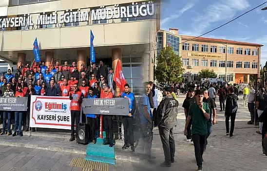 Eğitim-İş Kayseri Şubesi: Okullarımızda silah sesi duymak istemiyoruz