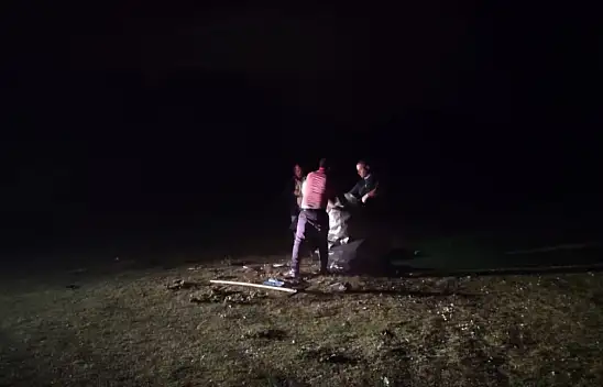 Ekipler gecenin bir yarısı o bölgeye gitti! Sebebi dikkat çekti