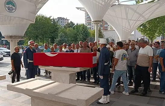 Emekli Albay hayatını kaybetti! Kayseri'de törenle uğurlandı