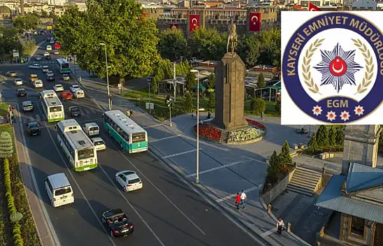 Emniyet sürücüleri Kayseri'nin iki ana yolu için uyardı!