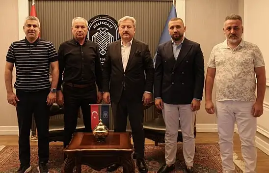 Erciyes 38 FK'da tesis çalışmaları! Başkan'a dikkat çeken ziyaret
