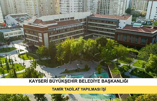 Erciyes Dağı Genelinde Bulunan Hizmet Ve Sosyal Tesis Binalarında Tamir Tadilat Yapılması İşi