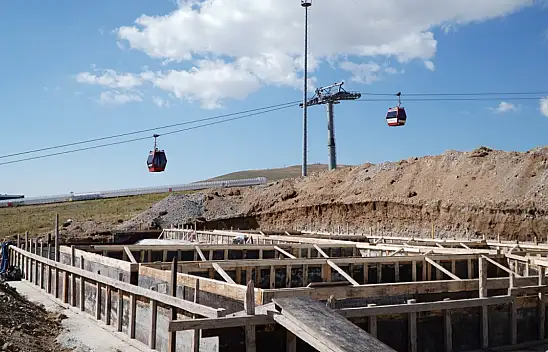Erciyes'e yeni yatırım! Çalışmalar başladı