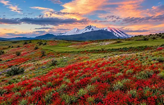 Erciyes'e hep aynı yerden baktınız! Bir de buradan görün