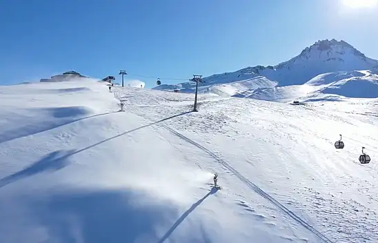Erciyes için heyecanlandıran paylaşım