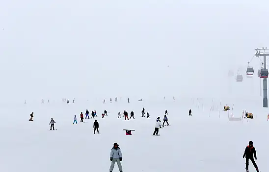 Erciyes Kayak Merkezi bayramda ziyaretçilerini bekliyor