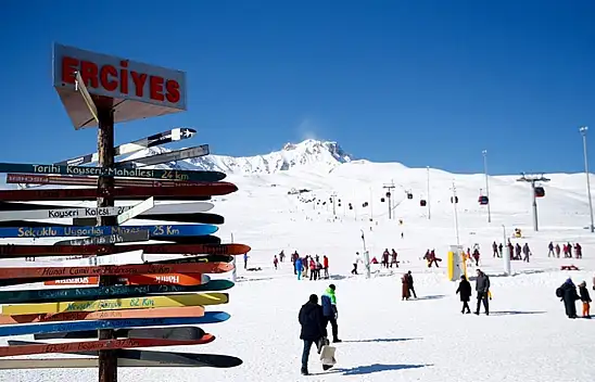 Erciyes Kayak Merkezinde dikkat çeken değişiklik!