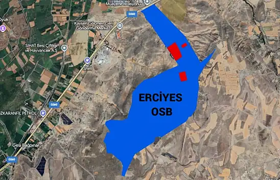 Erciyes OSB'den yatırımcıya büyük fırsat: 115 bin metrekare arsa ön tahsise açıldı