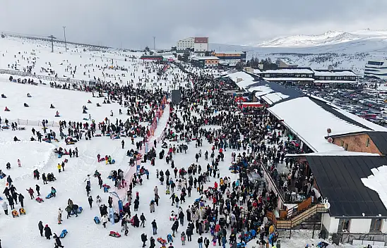 Erciyes rekor kırdı! 320 bin kişi ziyaret etti