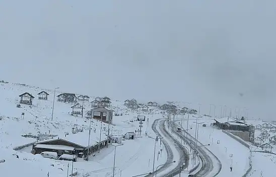 Erciyes'te 110 santimetre kar!