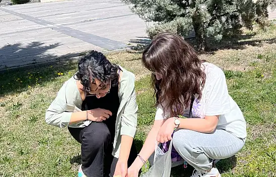 Erciyes'te baharın müjdesi: Gelengiler kış uykusundan uyandı!
