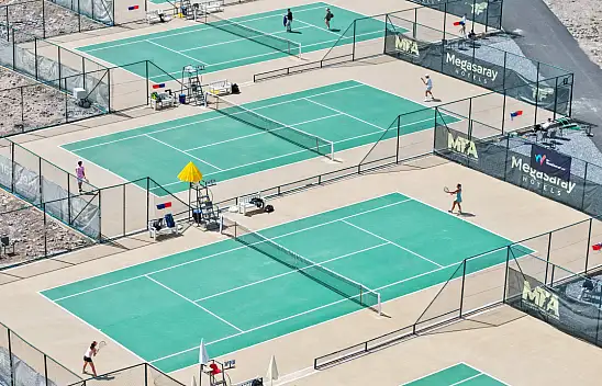Erciyes'te Dünya tenis turu heyecanı başladı