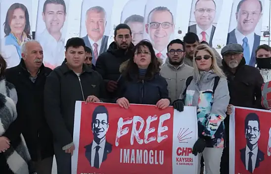 Erciyes'te Ekrem İmamoğlu afişi açtılar!