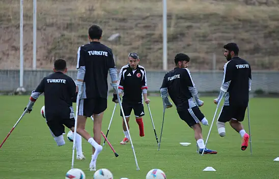 Erciyes'te hazırlanan Ampute Milli Takımı'nın hedefi yine dünya şampiyonluğu!