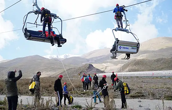 Erciyes'te ilk karın ardından dikkat çeken hazırlık!