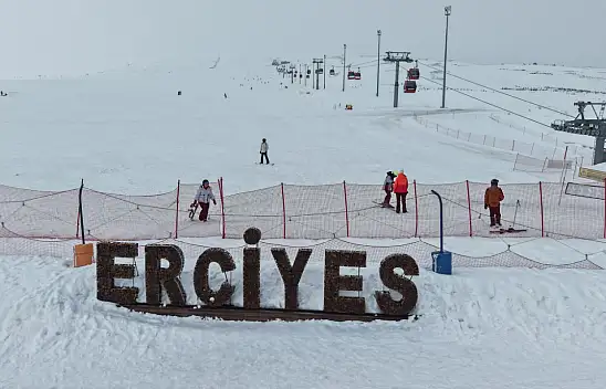Erciyes'te kar kalınlığı ne kadar? Sezon ne zaman bitiyor!
