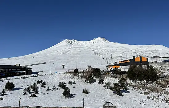 Erciyes'te kayak sezonu açılıyor! Tarih belli oldu