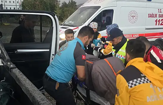 Erciyes'te korku dolu anlar! Donmak üzereyken kurtarıldı