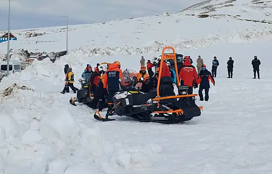 Erciyes'te nefes kesen tatbikat
