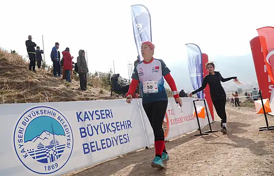 Erciyes'te oryantiring heyecanı