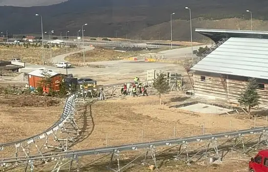 Erciyes'te yeni dönem! 1.100 metrelik dağ kızağında çalışmalar hızlandı