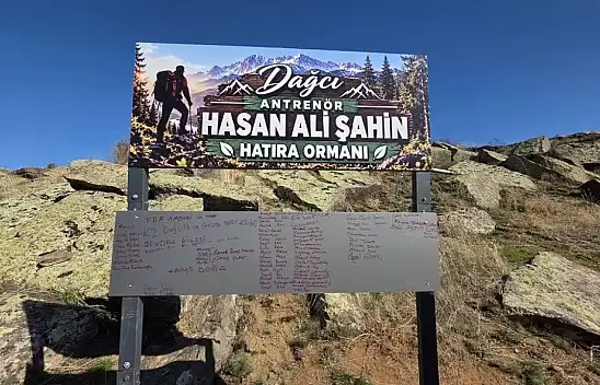 Erciyes'teki acı kaybın ardından Tomarza'da anlamlı hareket