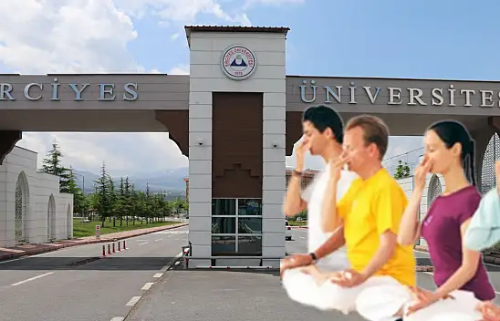Erciyes Üniversitesi'nde nefes terapisi yapılacak!
