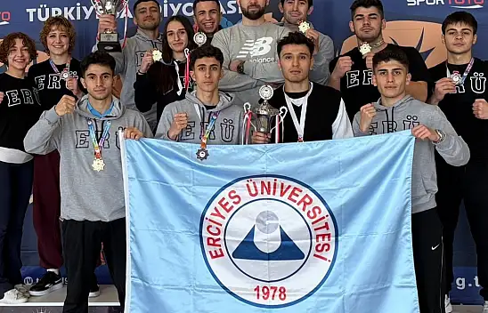 Erciyes Üniversitesi öğrencileri Burdur'dan birincilikle döndü!