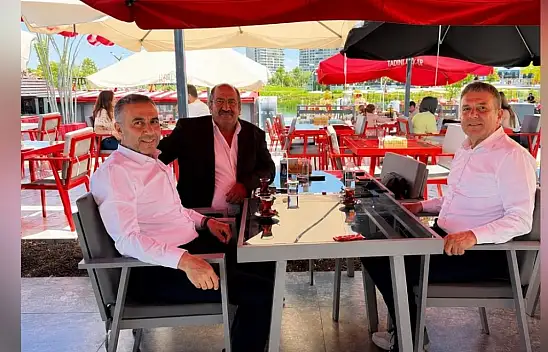 Erdal Altun'dan Vedat Ali Özışık'a ziyaret! Görüşmede neler konuşuldu?