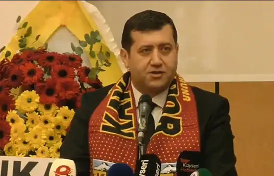 Ersoy Kayserispor kongresinde salonu gösterdi ve sordu: Neredesiniz?