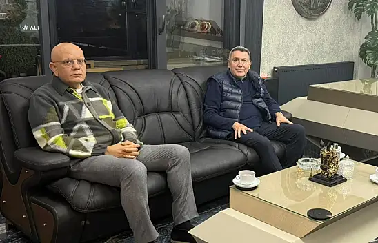 Ertekin, 9 ay sonra Kayseri'ye geldi bakın kimi ziyaret etti!