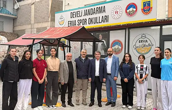 ERVA Spor Okulları Kayseri'yi aştı! Ankara'dan geldiler