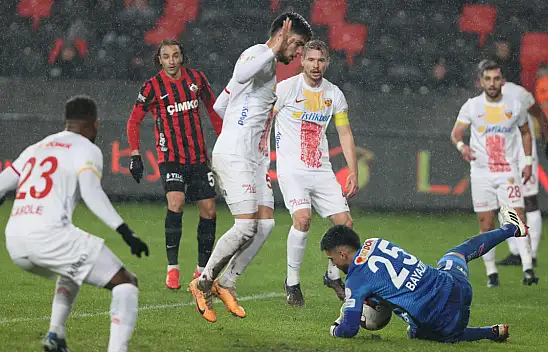 Gaziantep'te maç bitti!