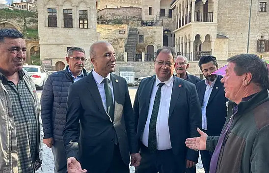 Genç, 7 Haziran'da seçim yapılacak beldeyi ziyaret etti!