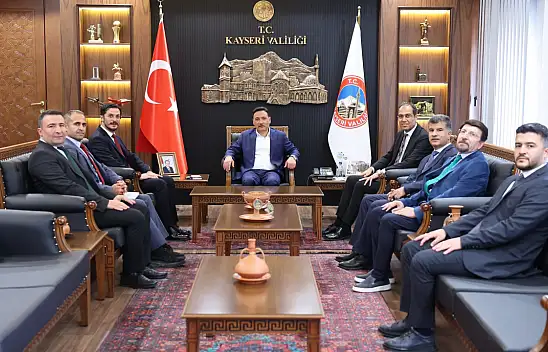 Genel Müdür Kayseri'de! Valilikte kritik görüşme