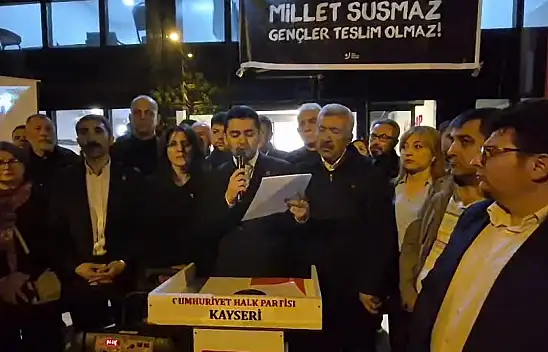 CHP İl Başkanı Gözbaşı: Gerekirse baş vereceğiz ama asla başımızı eğmeyeceğiz!
