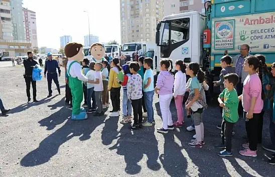 Gülük Mahallesi'nde öğrencilerle 'temiz çevre, temiz toplum' çalışması