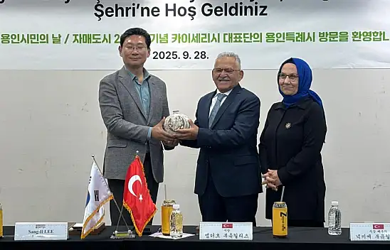 Güney Kore'de, Kayseri-Yongin kardeşliği