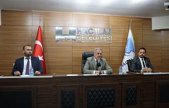 Hacılar Belediyesi temmuz ayı toplantısında neler konuştu?