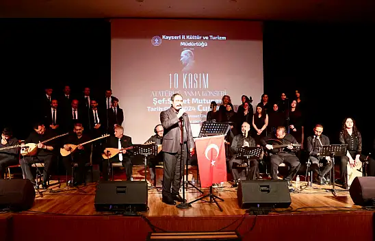 Hacılar'da Atatürk'ün sevdiği şarkılarla dolu bir konser…